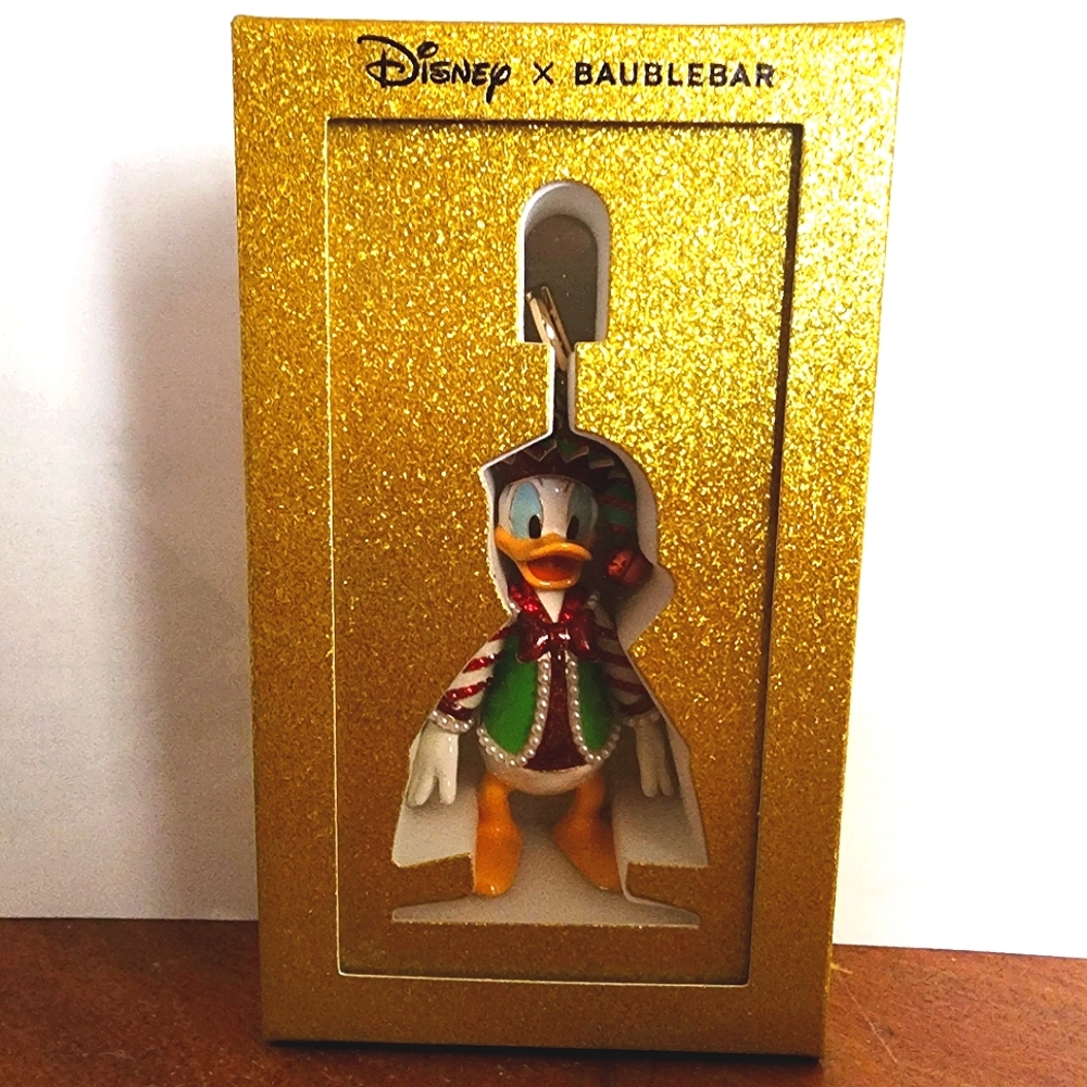 Donald Christmas Elf Bag Charm Baublebar